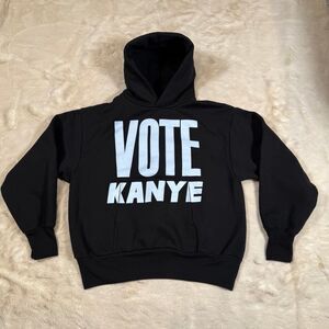 Kanye West Vote Kanye Hoodie Black Sz L (FW20)